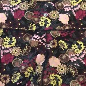Floral Lululemon Leggings
